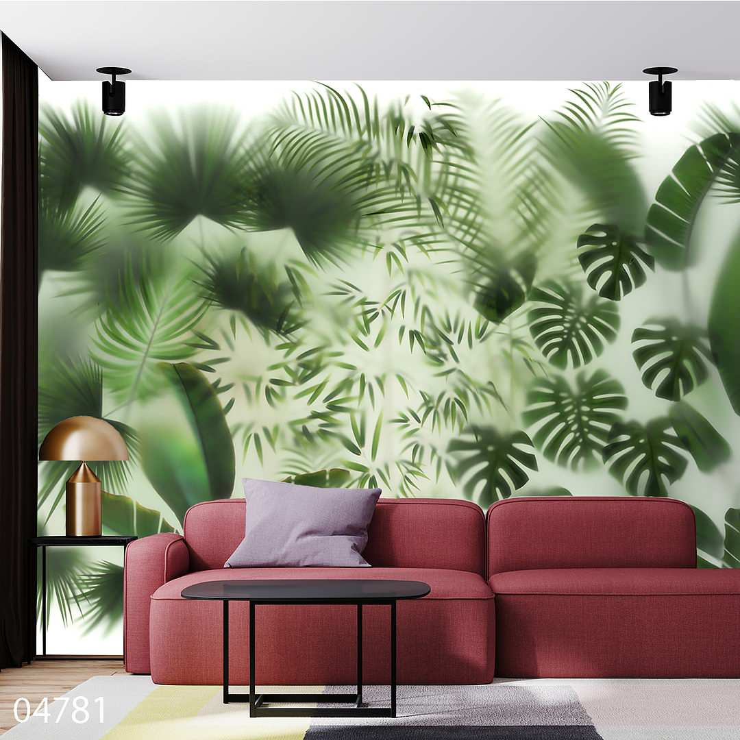 Зелень за матовым стеклом