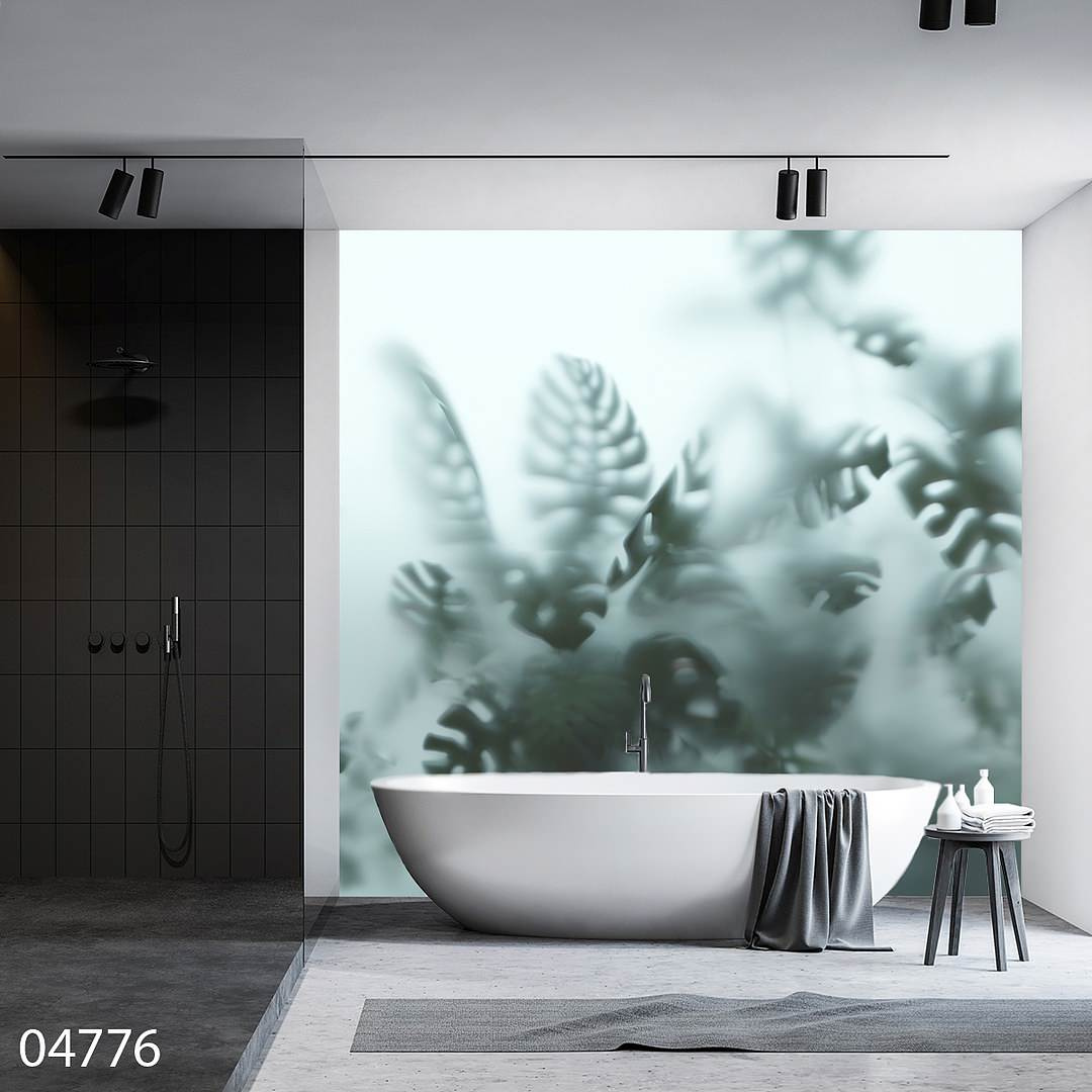 Зелень за матовым стеклом