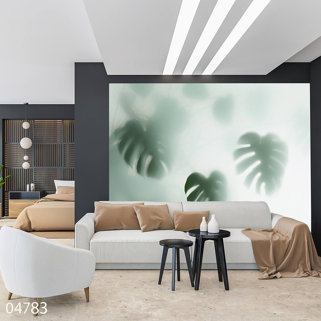 Зелень за матовым стеклом