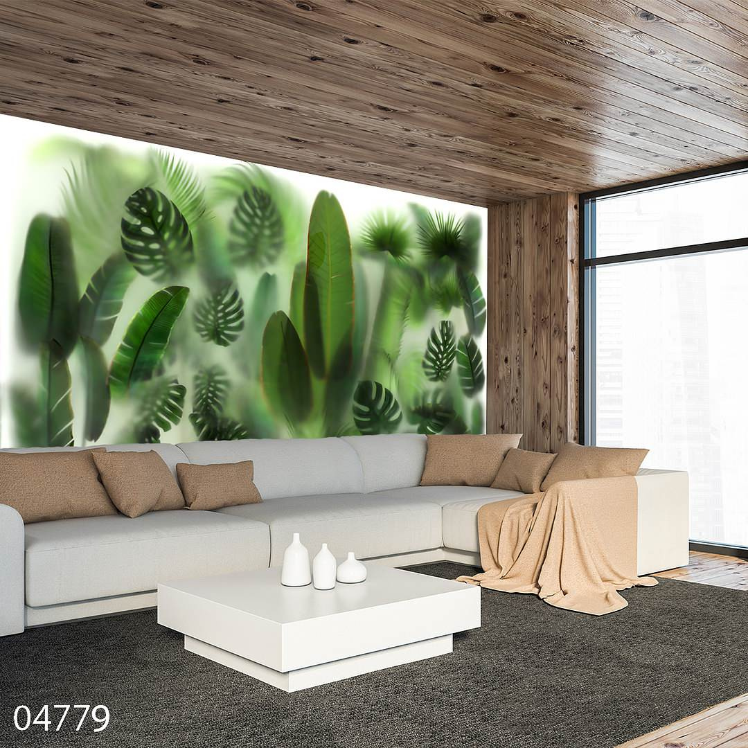 Зелень за матовым стеклом