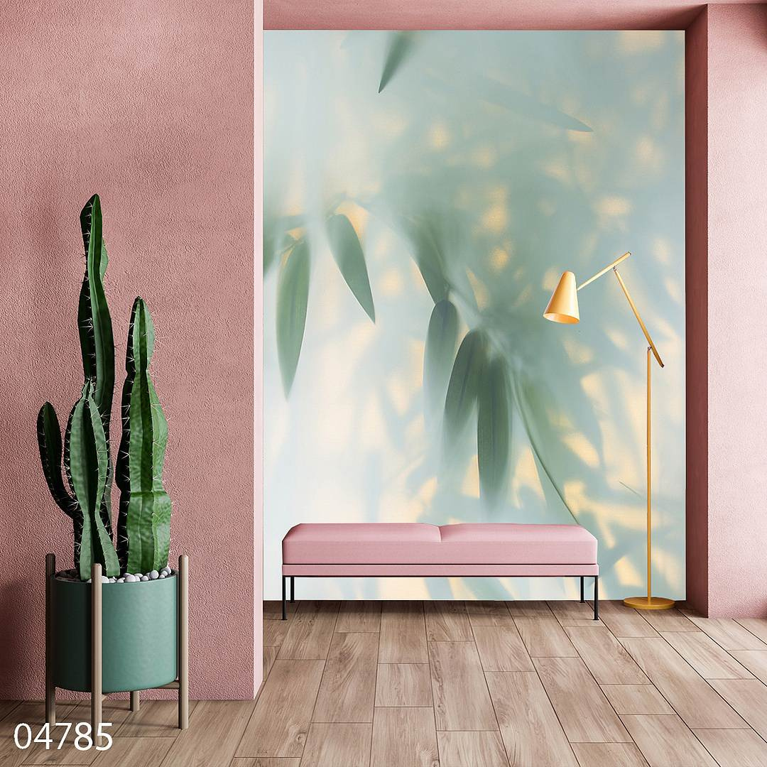 Зелень за матовым стеклом