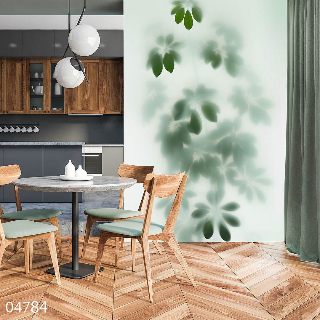 Зелень за матовым стеклом