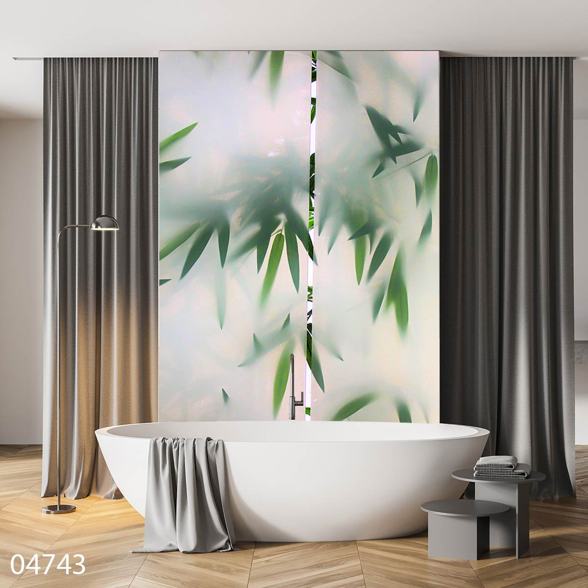 Зелень за матовым стеклом