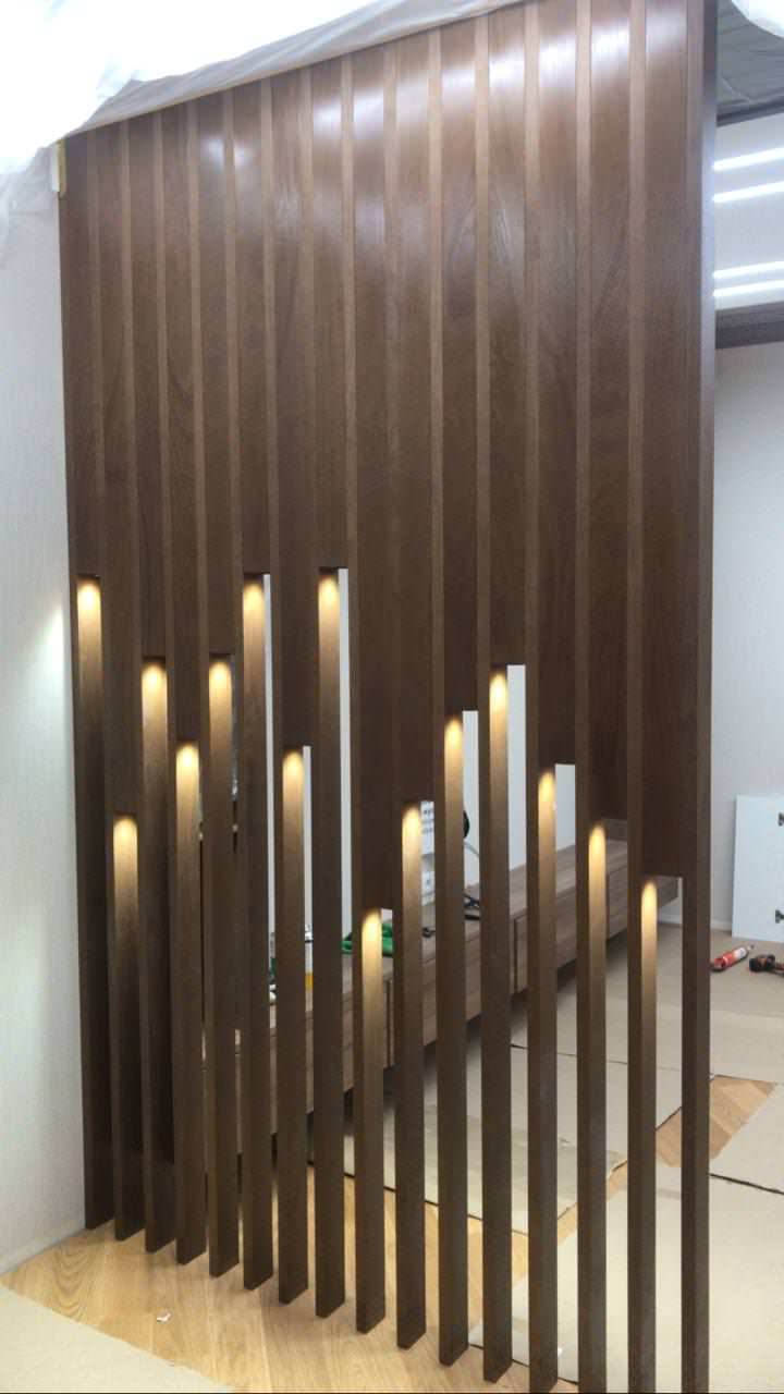 Реечные перегородки