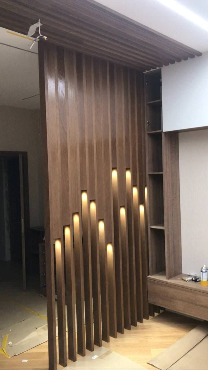 Обложка проекта: Реечные перегородки