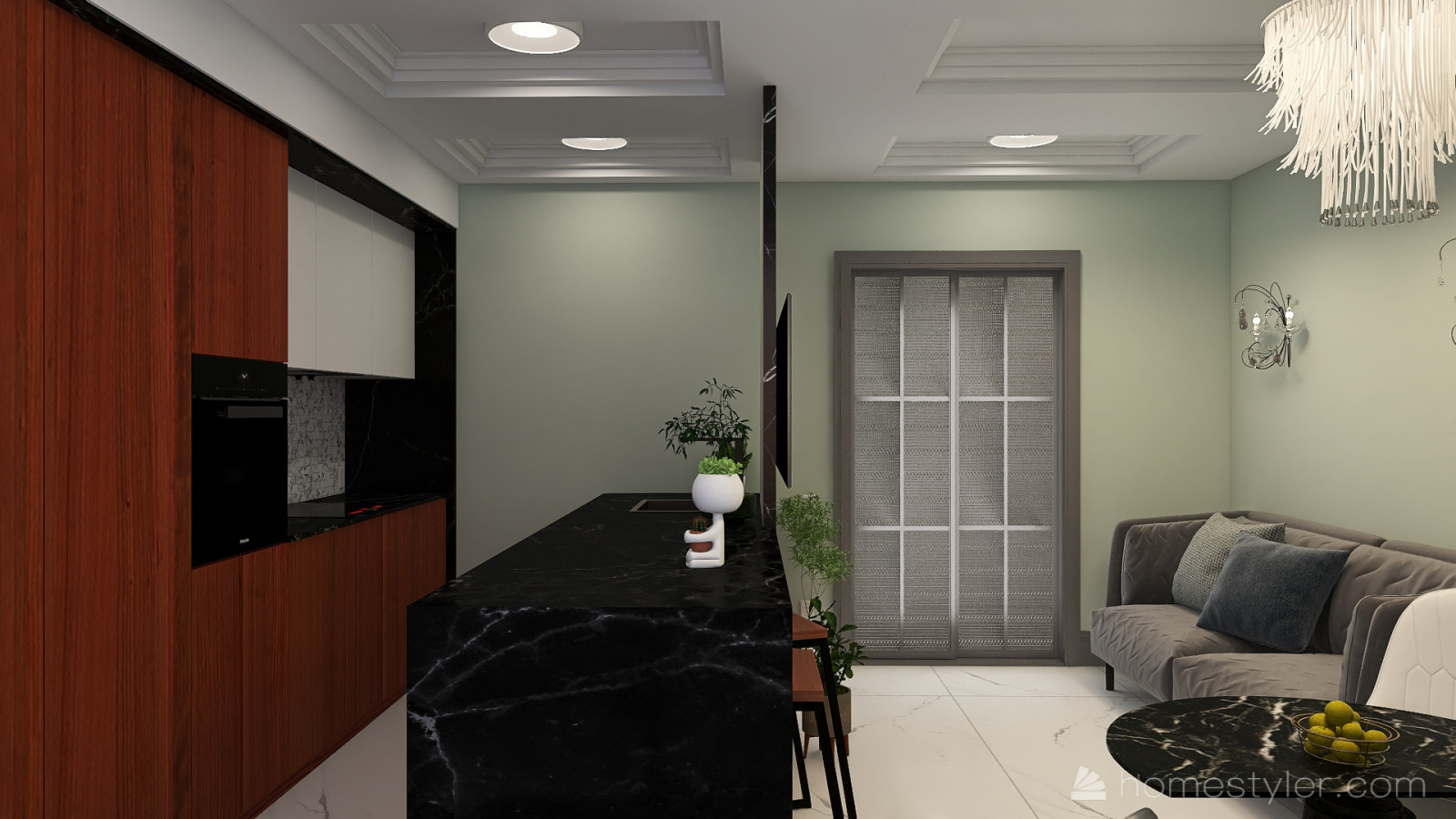 Евро-двухкомнатная квартира