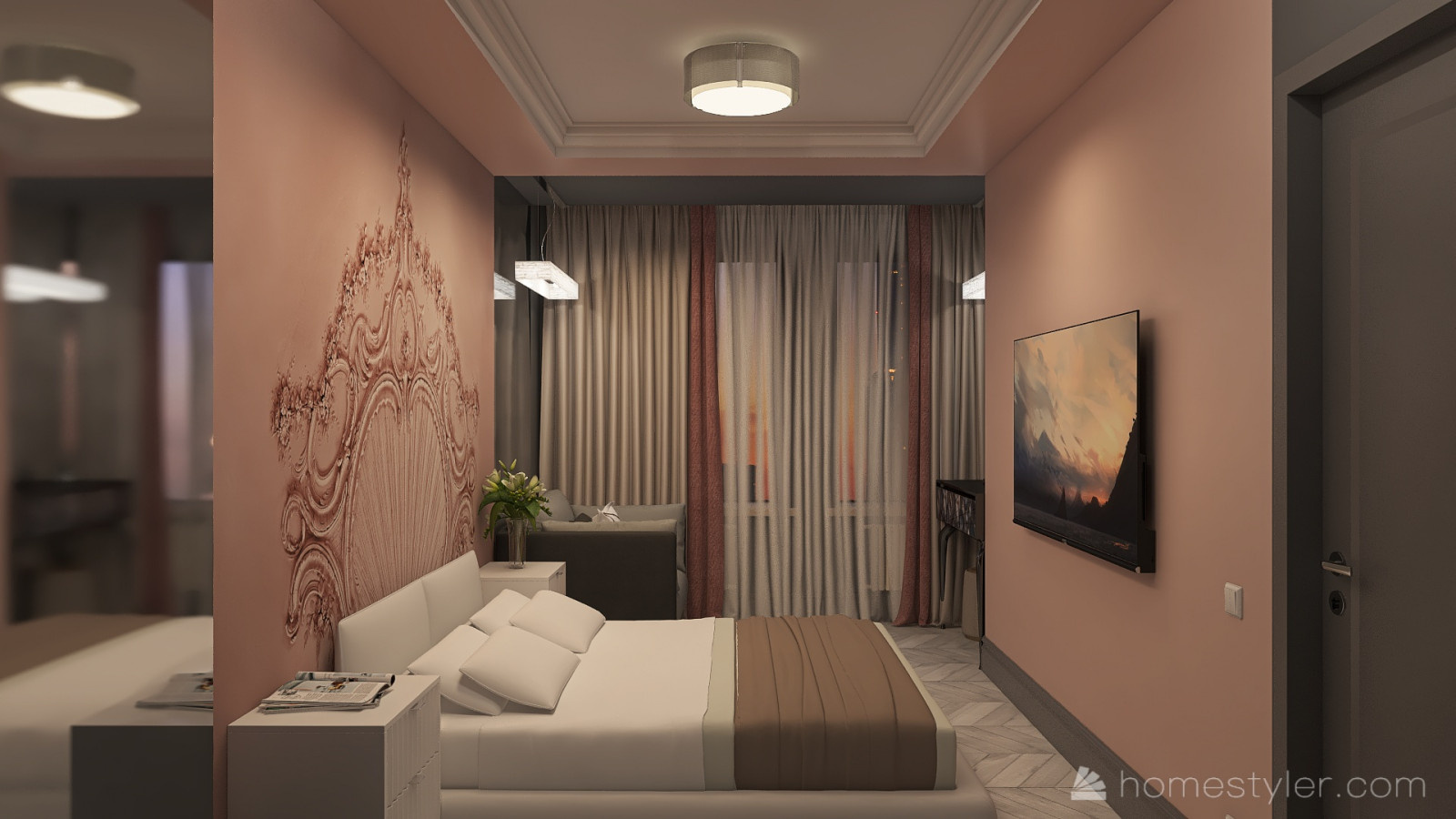 Евро-двухкомнатная квартира