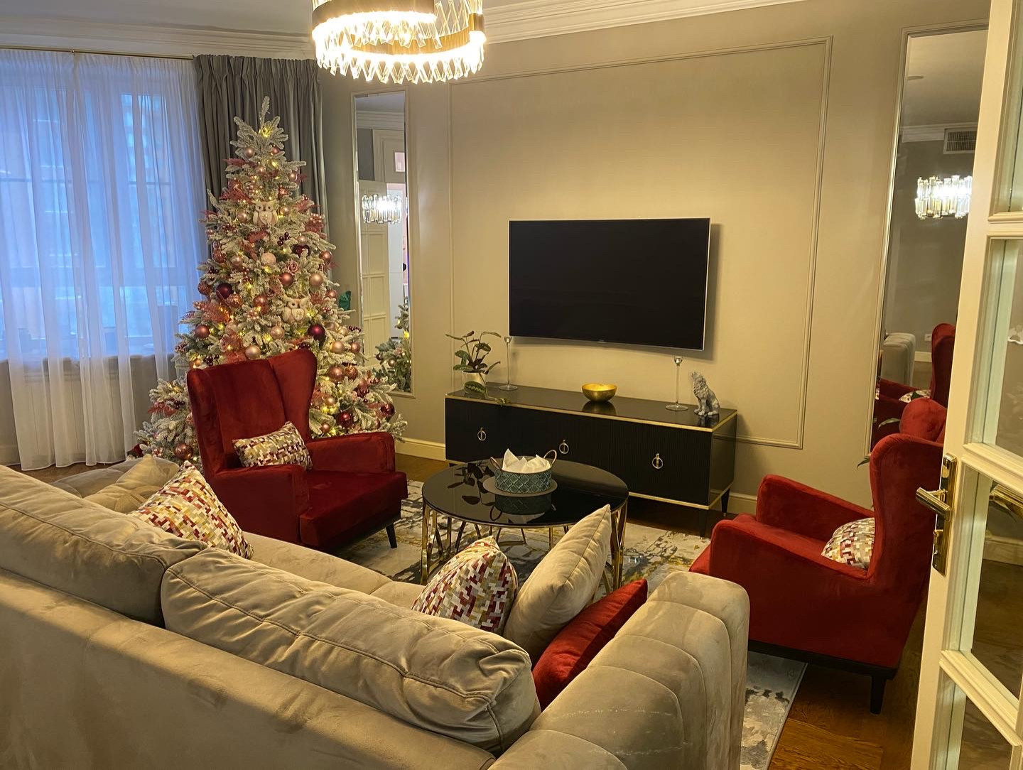 Реализация интерьера квартиры 150м2