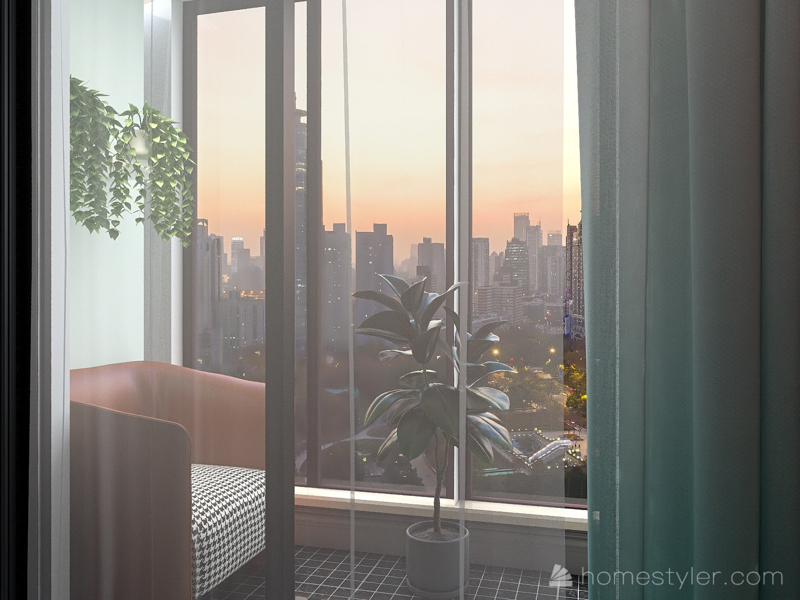 Евро-двухкомнатная квартира