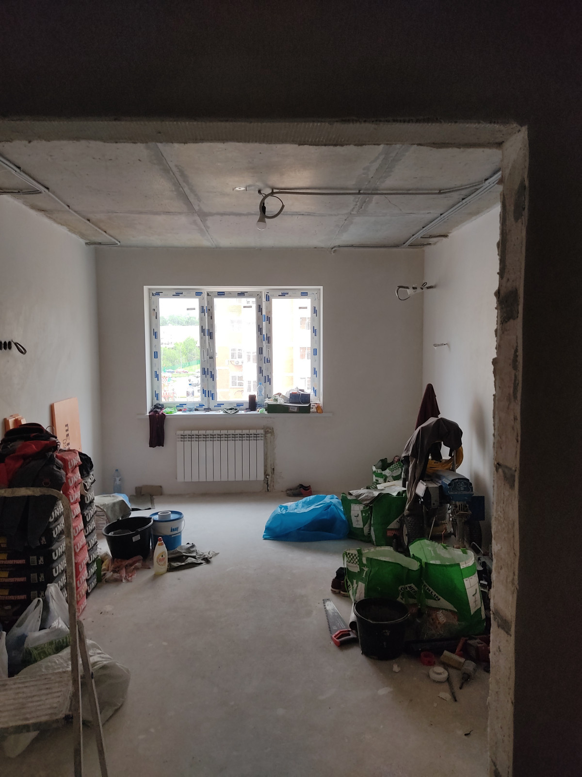 Штукатурка 3х комнатной квартиры