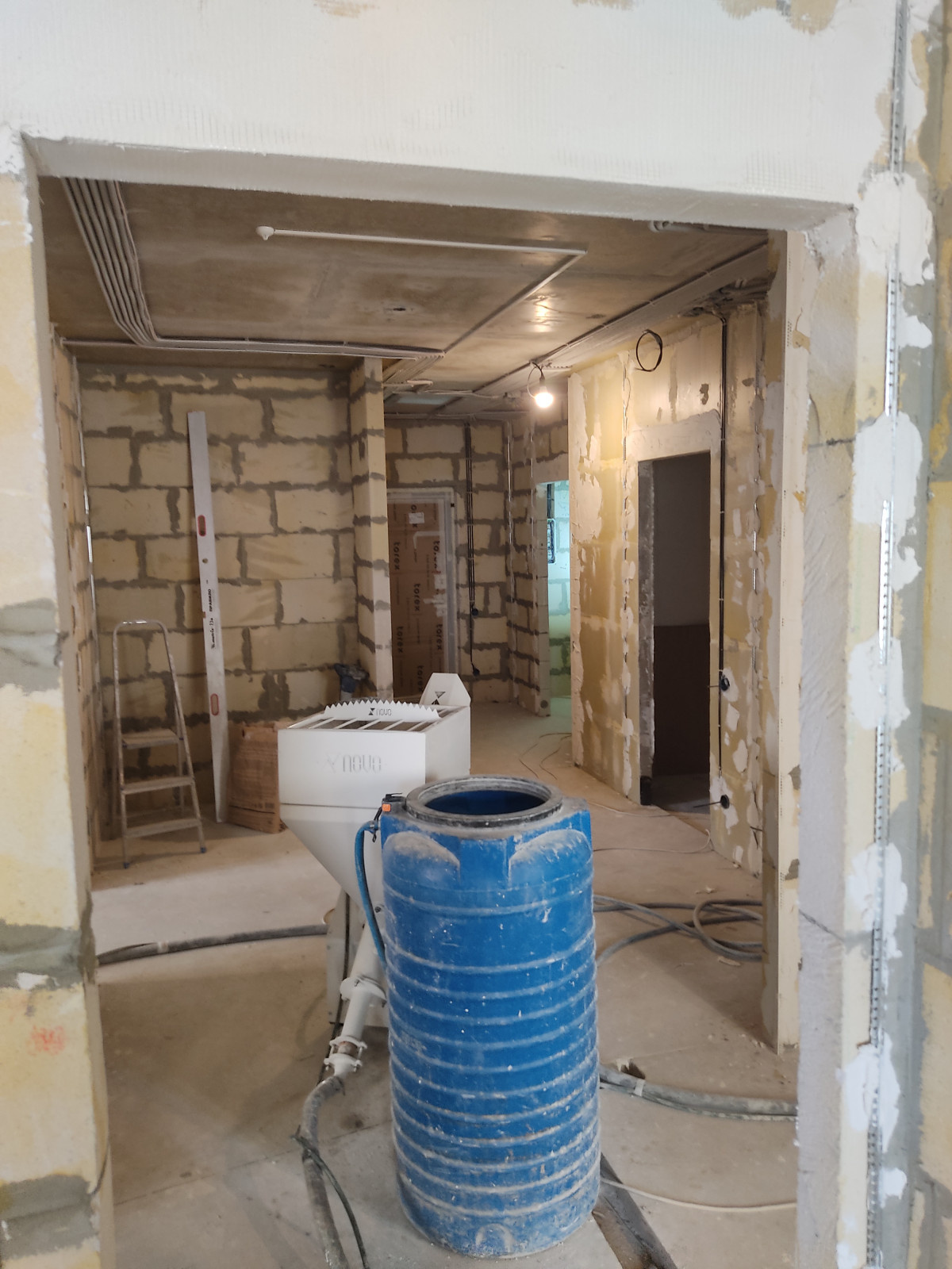 Штукатурка 3х комнатной квартиры