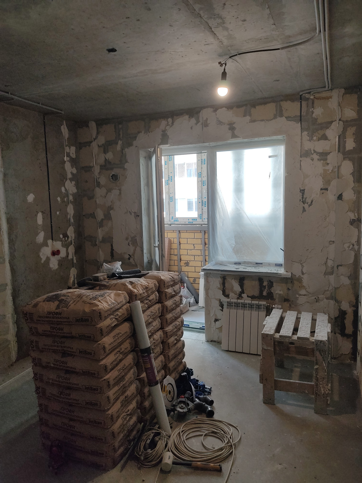 Обложка проекта: Штукатурка 3х комнатной квартиры