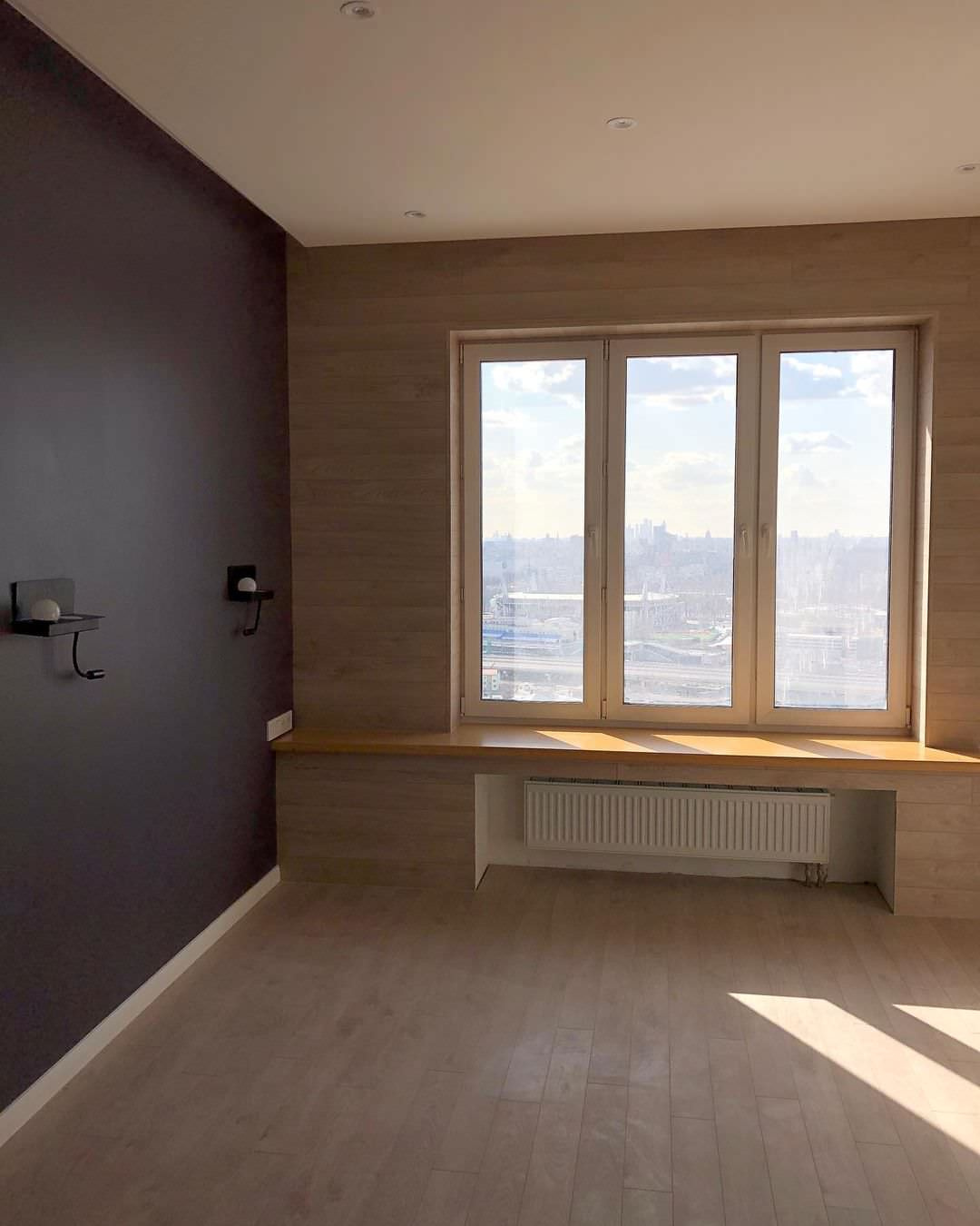 Дизайнерский ремонт квартиры 42 м²  в ЖК "Москвичка"