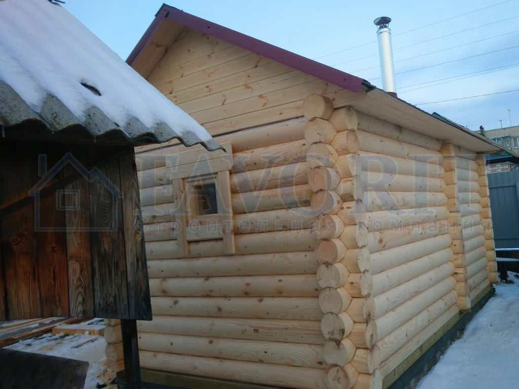 Обложка проекта: Баня из бревна 3х5