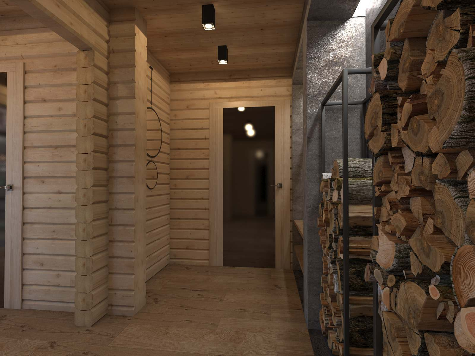 Дом из бруса