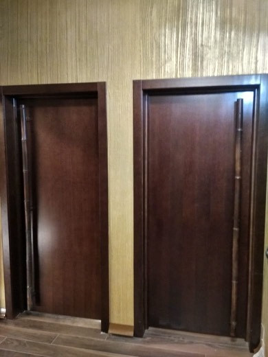 Шпонированные двери