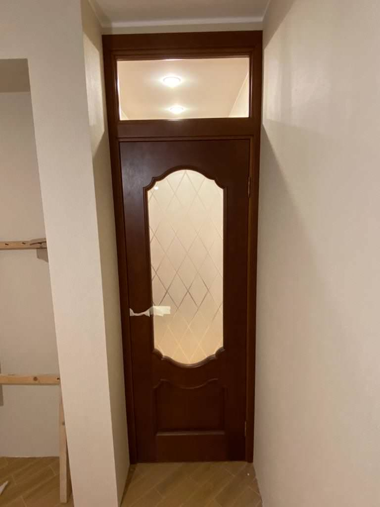 Шпонированные двери