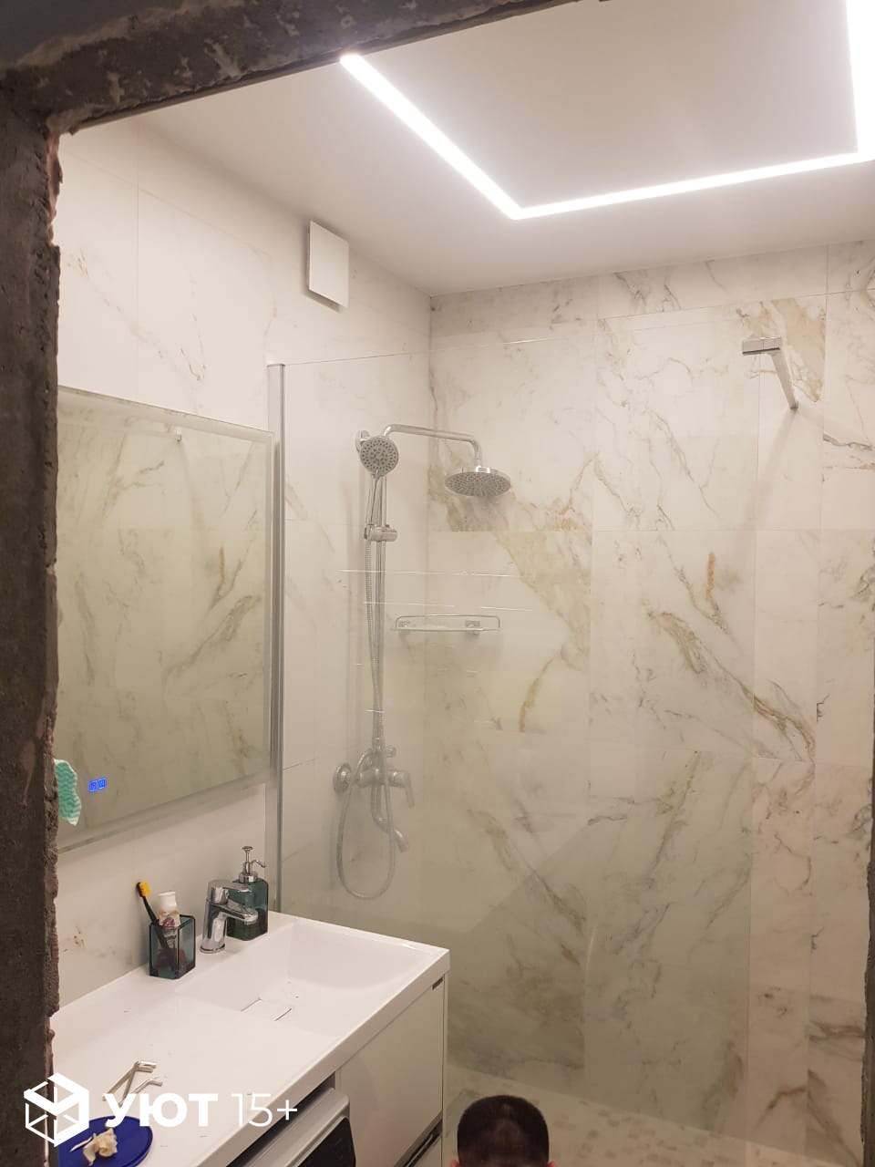 Ремонт санузла пр-т А. Дериглазова 43а