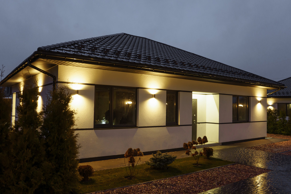 Build project. Cottege complex