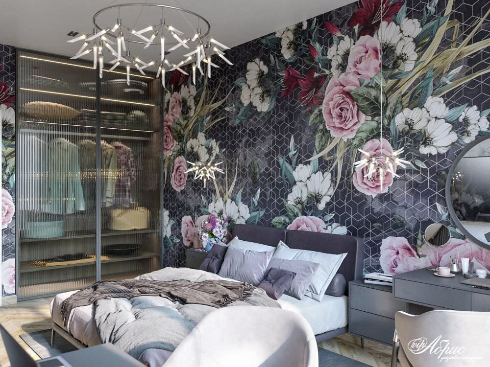 Дизайн интерьера трехкомнатной квартиры в ЖК Атлант (ул.Склизкова)