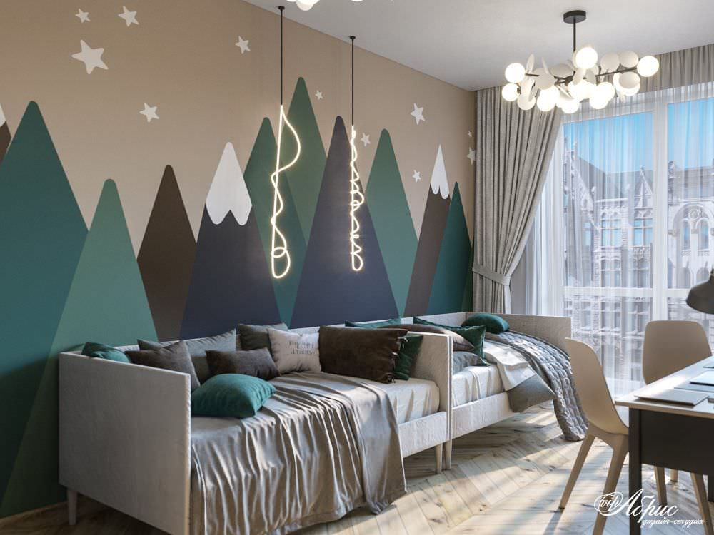 Дизайн интерьера трехкомнатной квартиры в ЖК Атлант (ул.Склизкова)