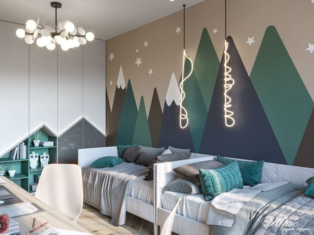 Дизайн интерьера трехкомнатной квартиры в ЖК Атлант (ул.Склизкова)