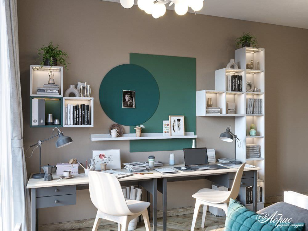 Дизайн интерьера трехкомнатной квартиры в ЖК Атлант (ул.Склизкова)