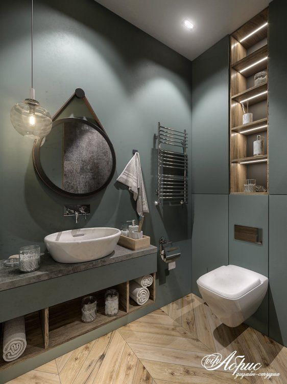 Дизайн интерьера трехкомнатной квартиры в ЖК Атлант (ул.Склизкова)