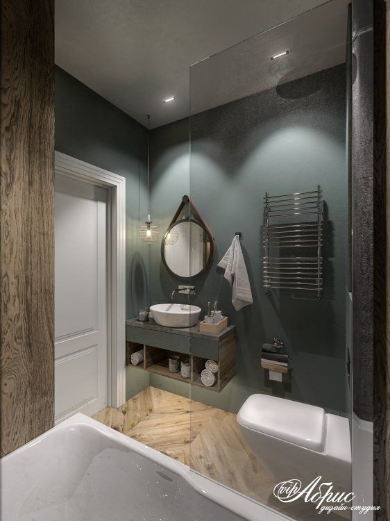 Дизайн интерьера трехкомнатной квартиры в ЖК Атлант (ул.Склизкова)