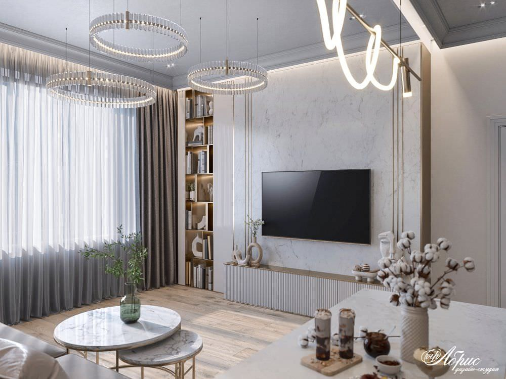 Дизайн интерьера евродвушки (ул.Ефимова)