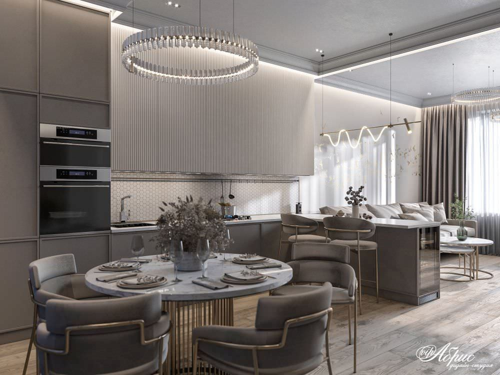 Дизайн интерьера евродвушки (ул.Ефимова)