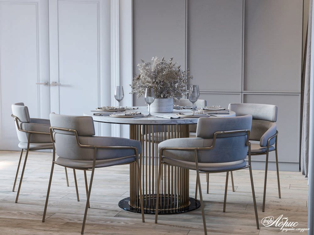 Дизайн интерьера евродвушки (ул.Ефимова)