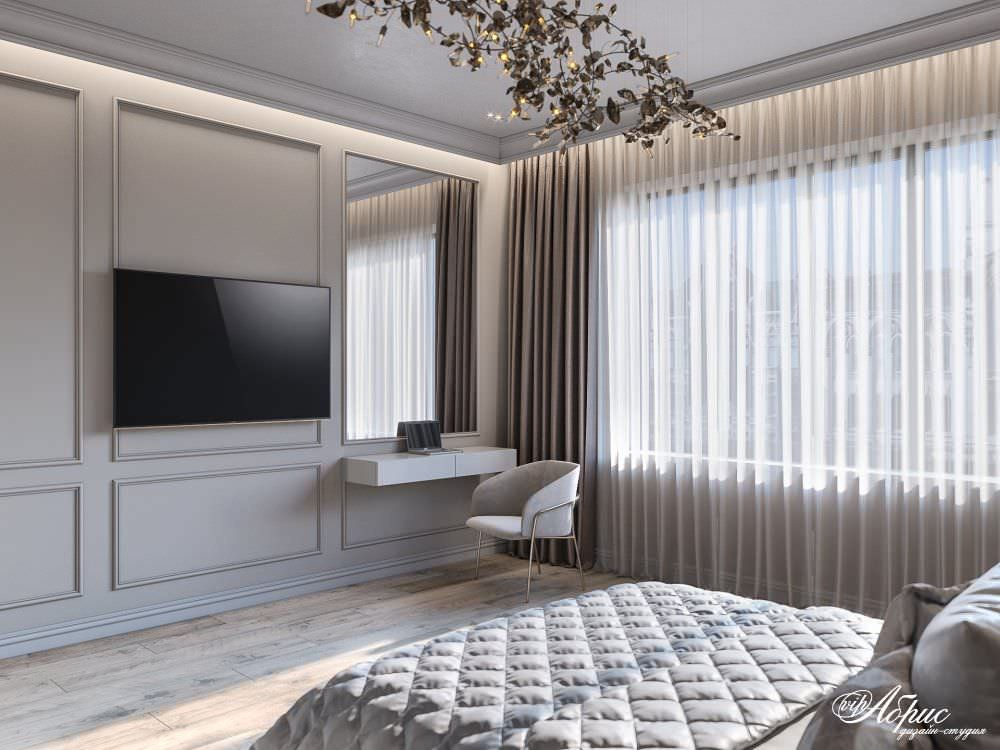 Дизайн интерьера евродвушки (ул.Ефимова)