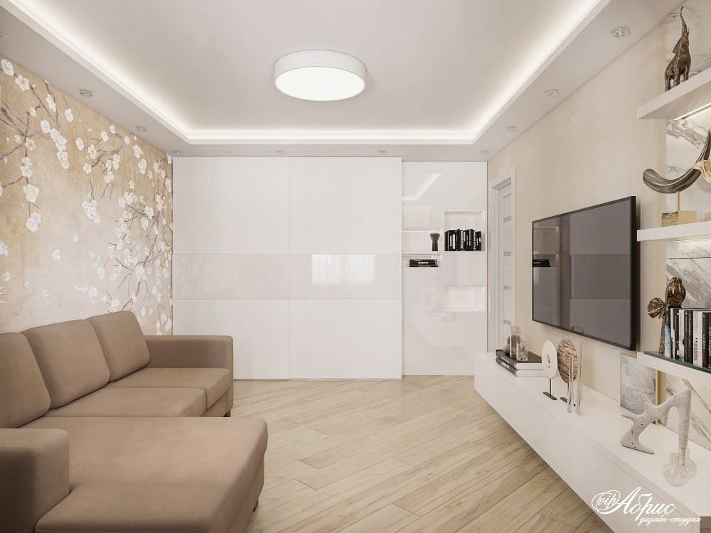 Экономичный дизайн-проект двухкомнатной квартиры (г.Конаково)