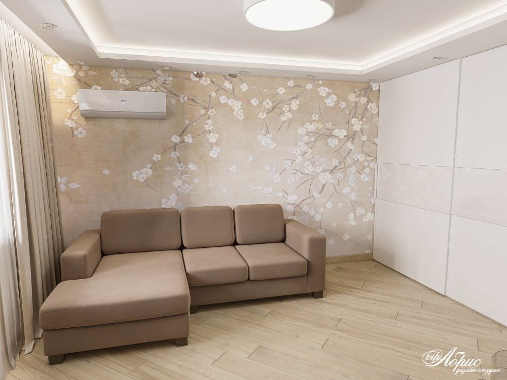 Экономичный дизайн-проект двухкомнатной квартиры (г.Конаково)