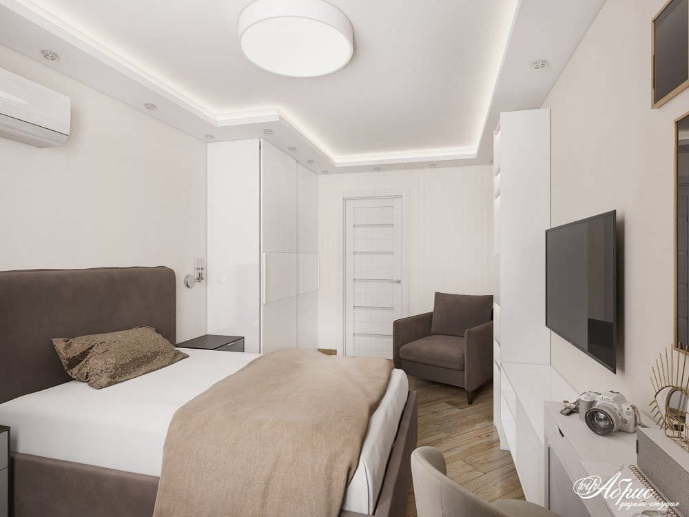 Экономичный дизайн-проект двухкомнатной квартиры (г.Конаково)