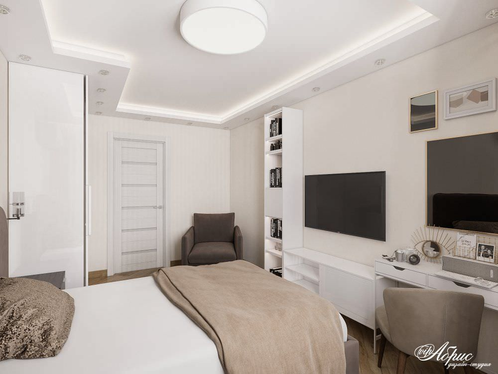 Экономичный дизайн-проект двухкомнатной квартиры (г.Конаково)