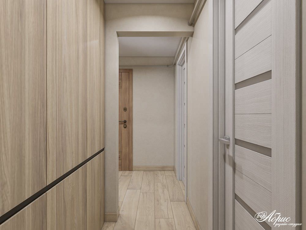 Экономичный дизайн-проект двухкомнатной квартиры (г.Конаково)