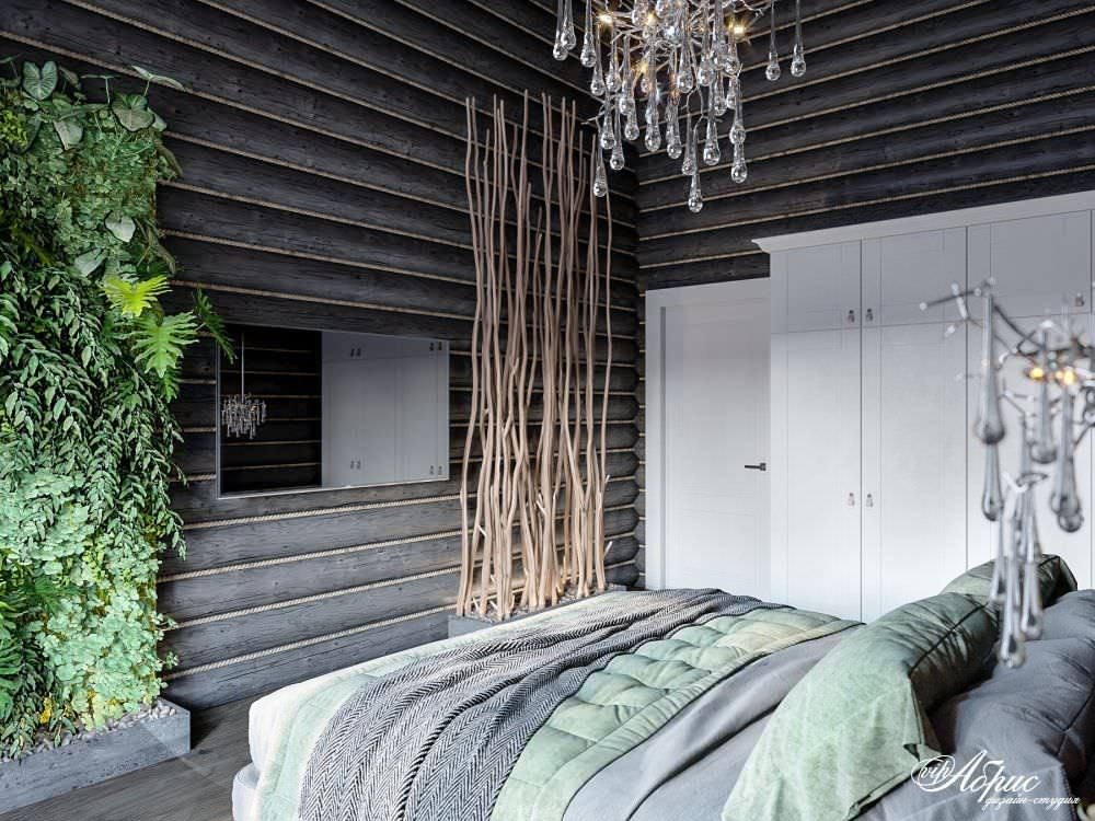 Разработка интерьера под ключ в деревянном доме (д.Красновский бор)