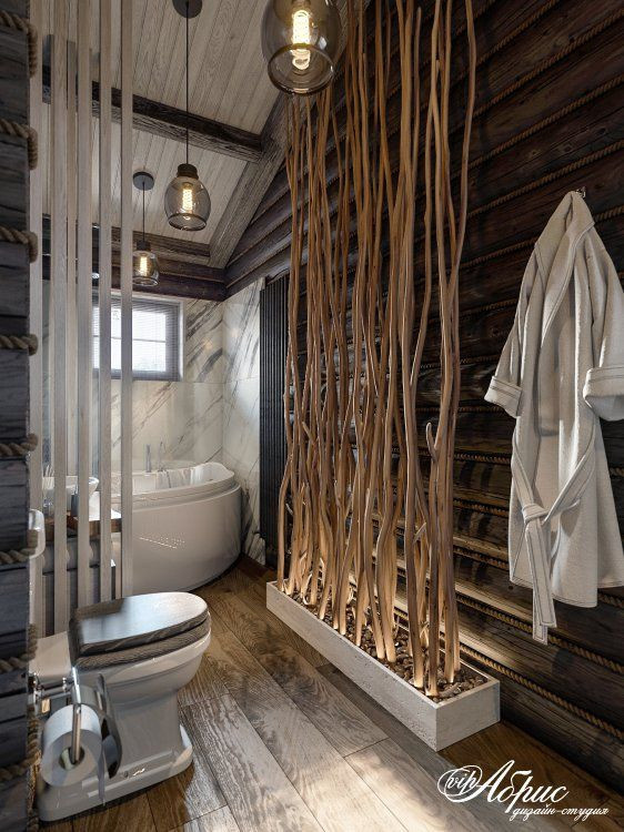 Разработка интерьера под ключ в деревянном доме (д.Красновский бор)