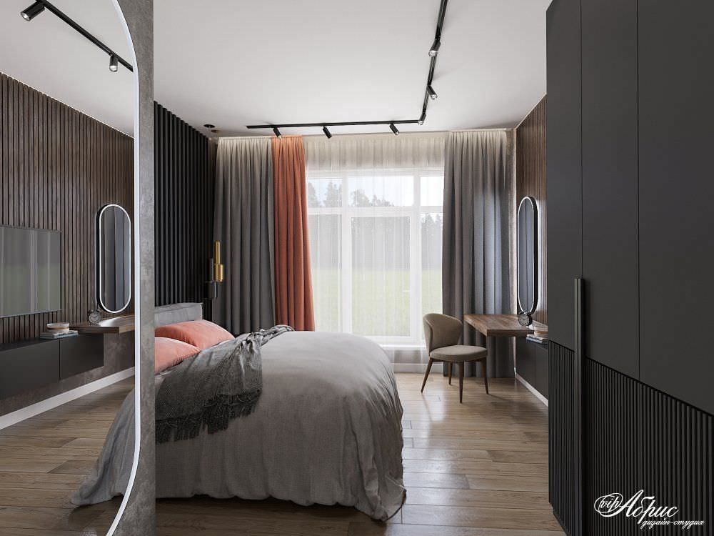 Дизайн трехэтажного таунхауса с перепланировкой и зонированием (ул.Пухальского)