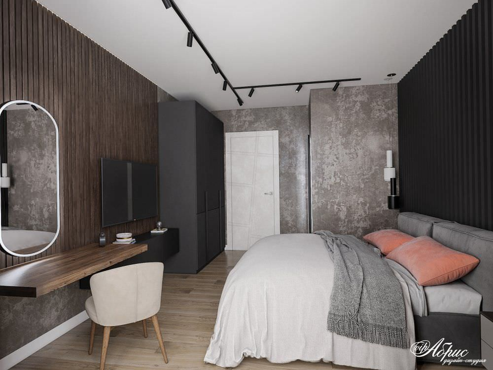 Дизайн трехэтажного таунхауса с перепланировкой и зонированием (ул.Пухальского)