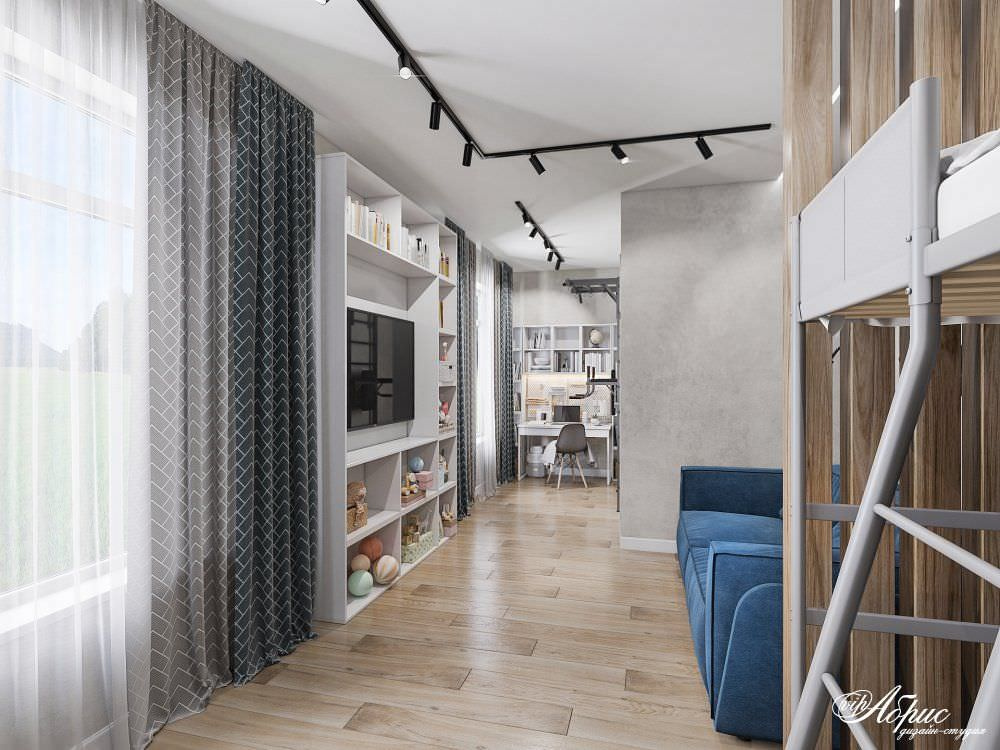 Дизайн трехэтажного таунхауса с перепланировкой и зонированием (ул.Пухальского)