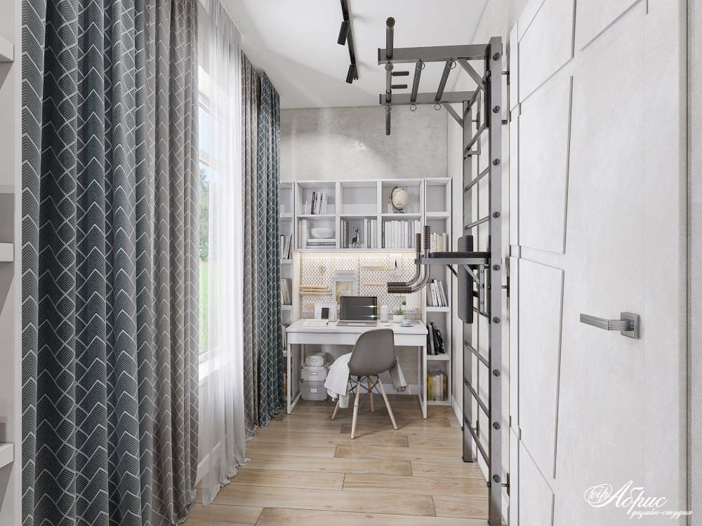 Дизайн трехэтажного таунхауса с перепланировкой и зонированием (ул.Пухальского)