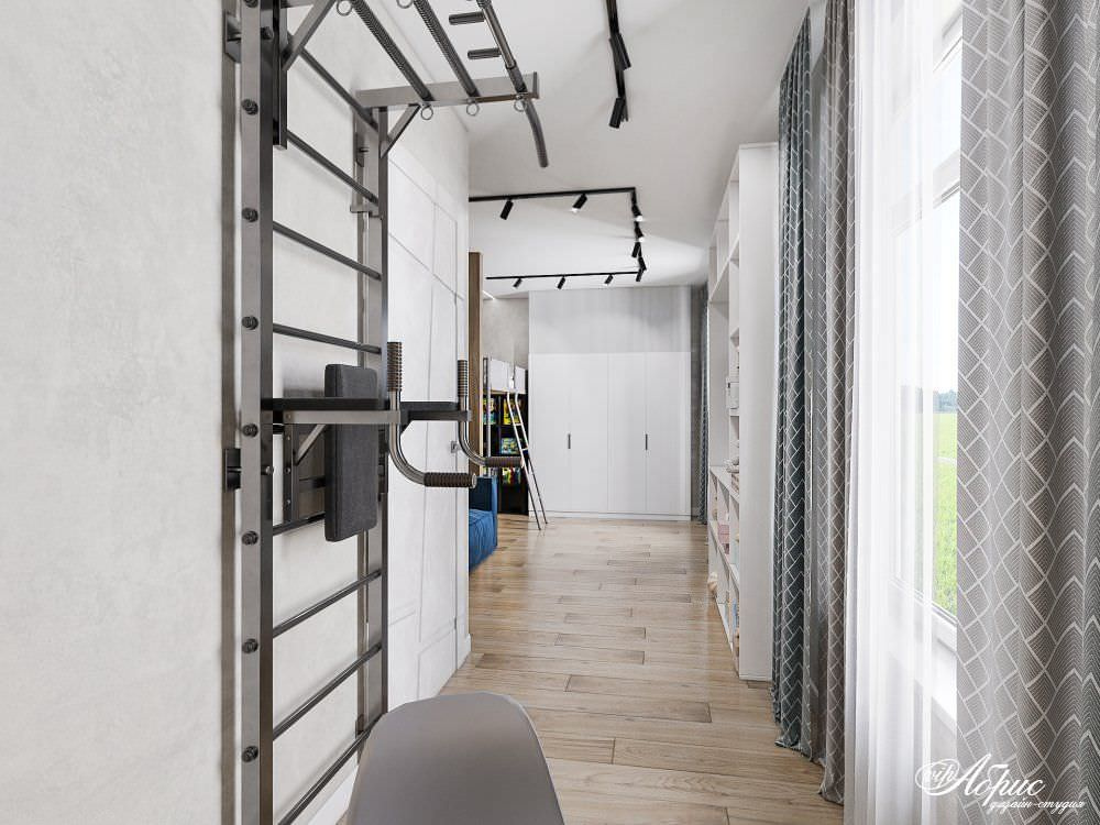 Дизайн трехэтажного таунхауса с перепланировкой и зонированием (ул.Пухальского)