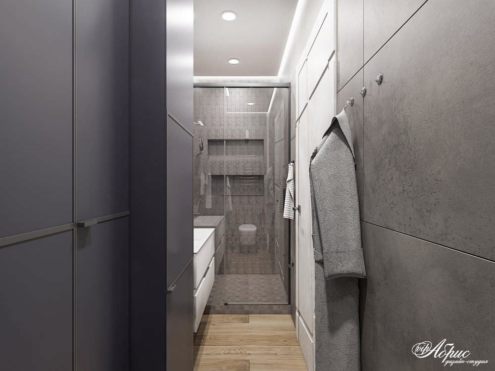 Дизайн трехэтажного таунхауса с перепланировкой и зонированием (ул.Пухальского)