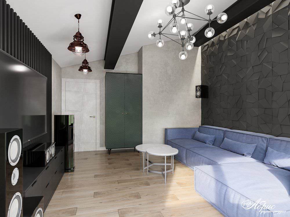 Дизайн трехэтажного таунхауса с перепланировкой и зонированием (ул.Пухальского)