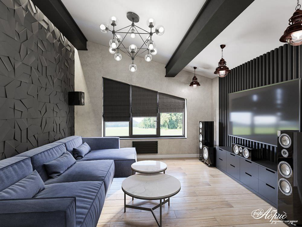 Дизайн трехэтажного таунхауса с перепланировкой и зонированием (ул.Пухальского)