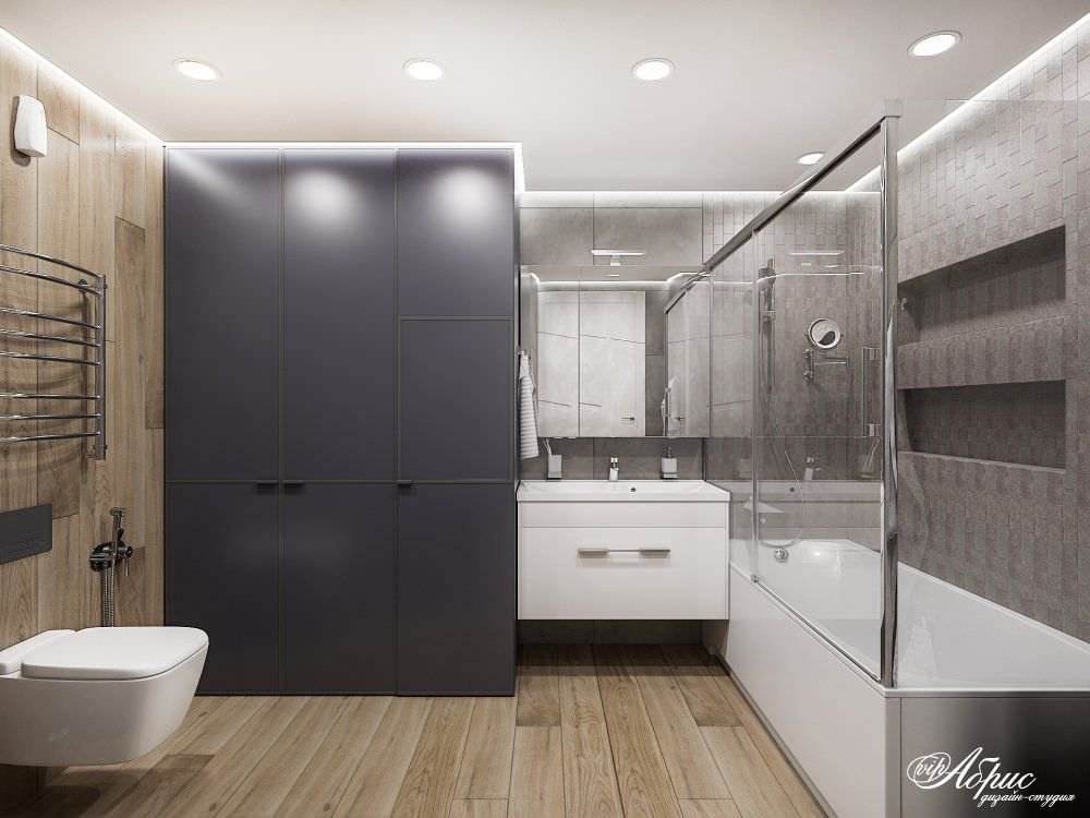 Дизайн трехэтажного таунхауса с перепланировкой и зонированием (ул.Пухальского)