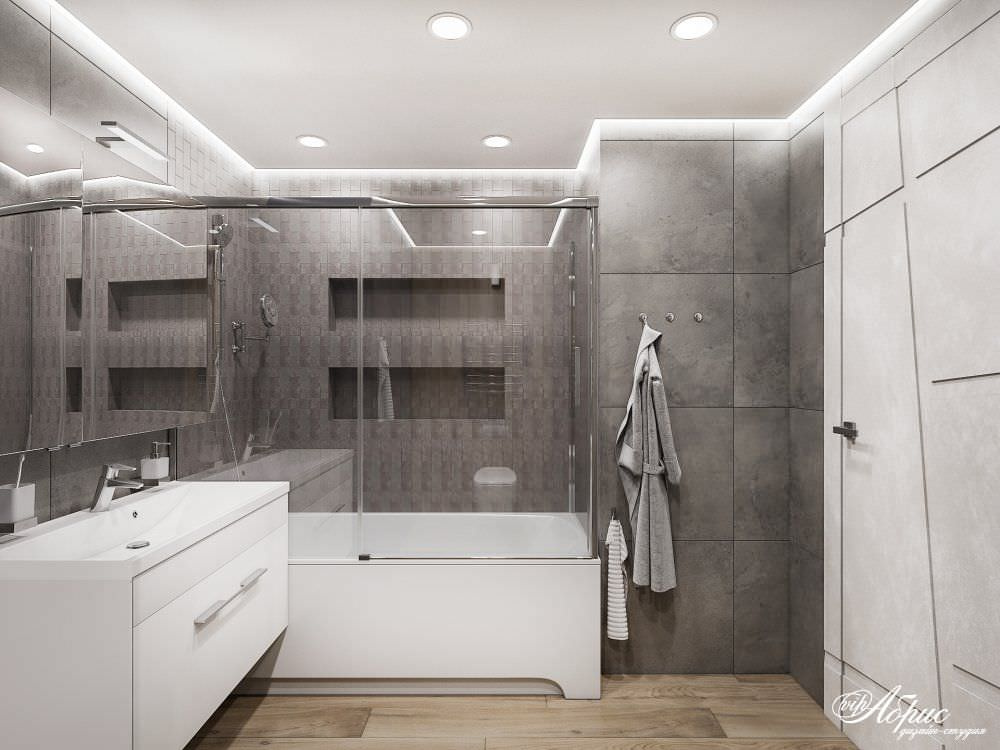 Дизайн трехэтажного таунхауса с перепланировкой и зонированием (ул.Пухальского)